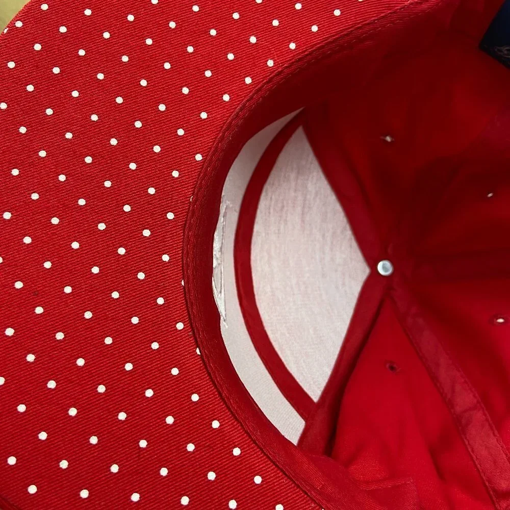 Premium Baseboll Cap  CA Polka Dot